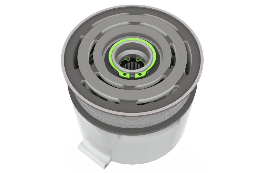 Pulley System Retaining Ring