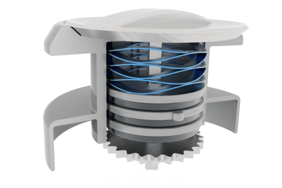 fishing reel wave spring application