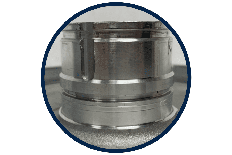 rotor clip spiral ring installation