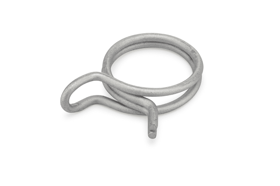 double wire hose clamp