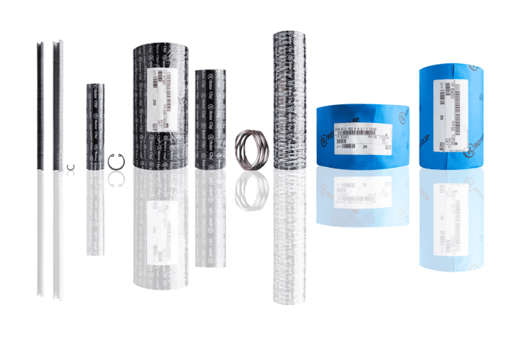 Image showing different type of wave spring packaging options at Rotor Clip