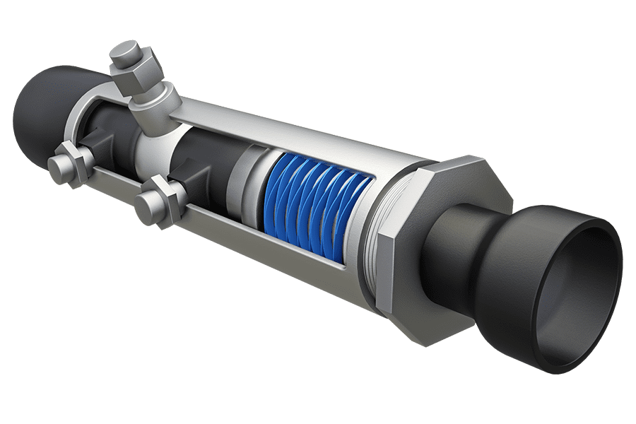 Fluid Flow Valve with Multi-Turn Wave Spring