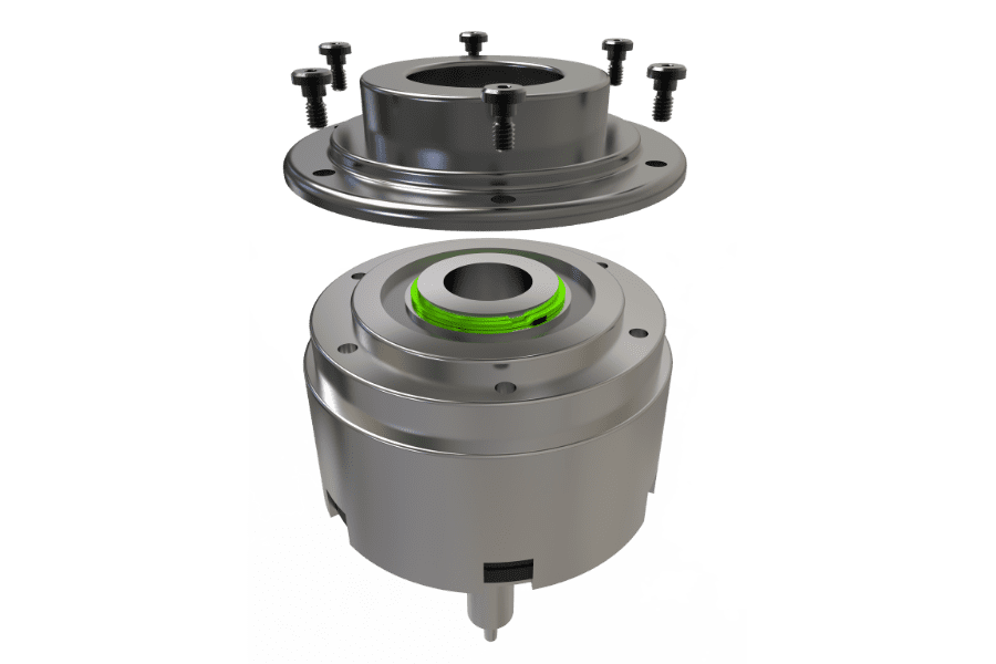 Power Drill Torque Coupling with Spiral Ring