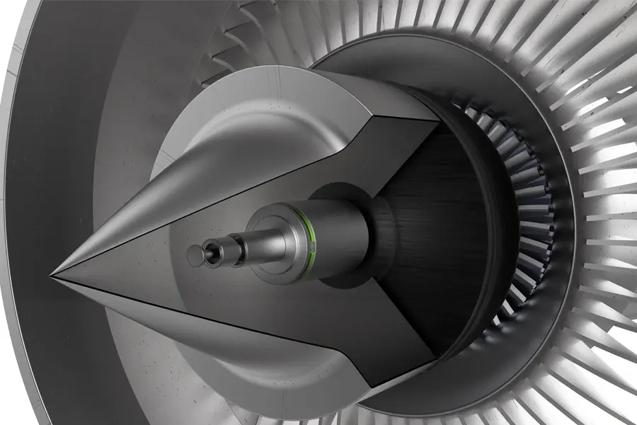 aircraft engine render application