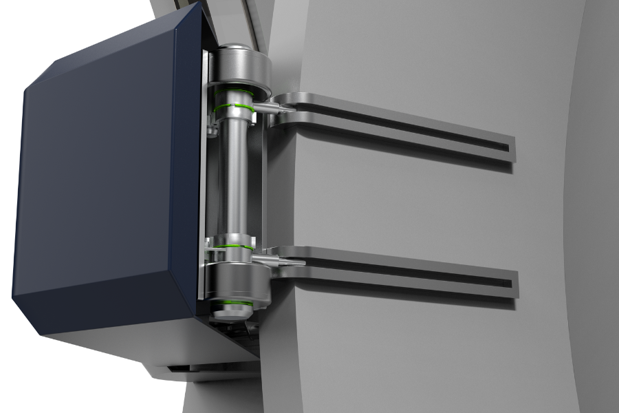 aircraft front entry door application render