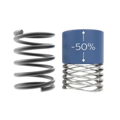 Wave spring vs coil spring comparison image