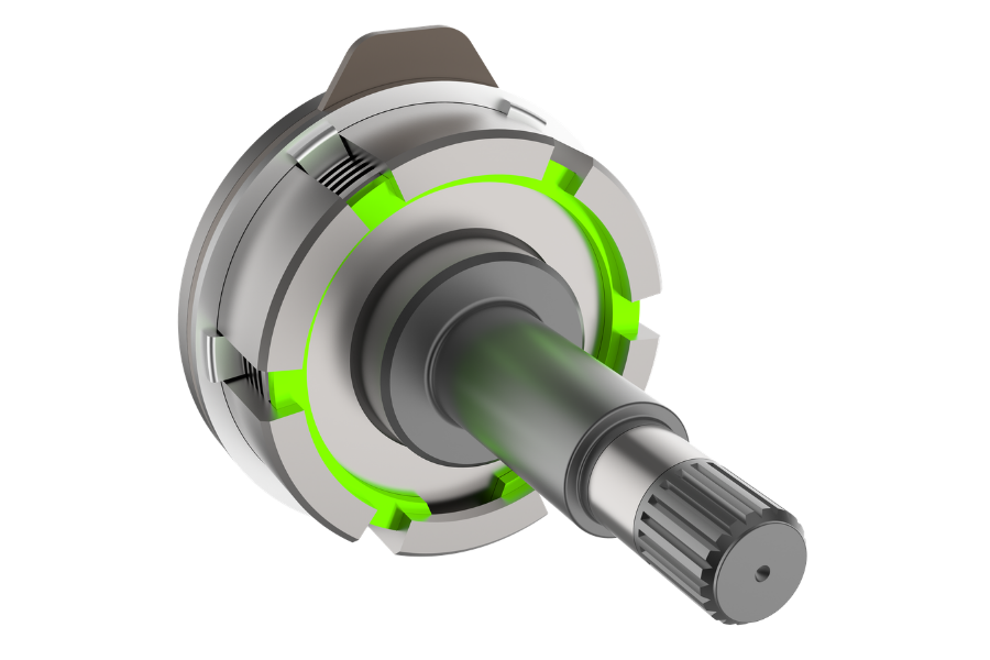 clutch with snap ring