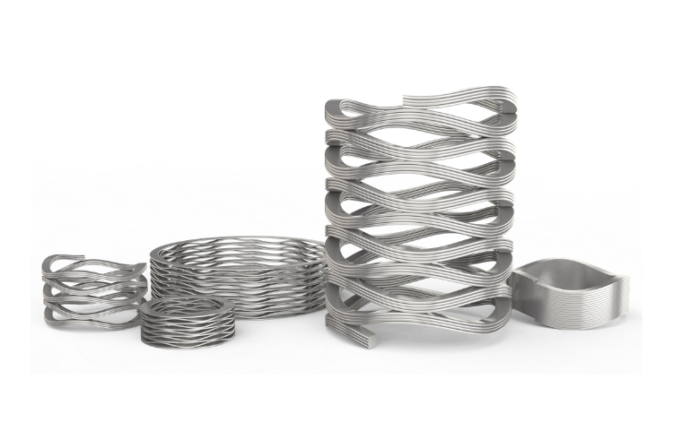Custom retaining rings and wave springs manufactured by Rotor Clip