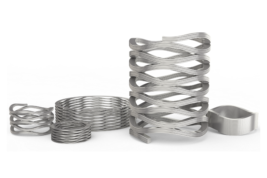 Custom wave springs