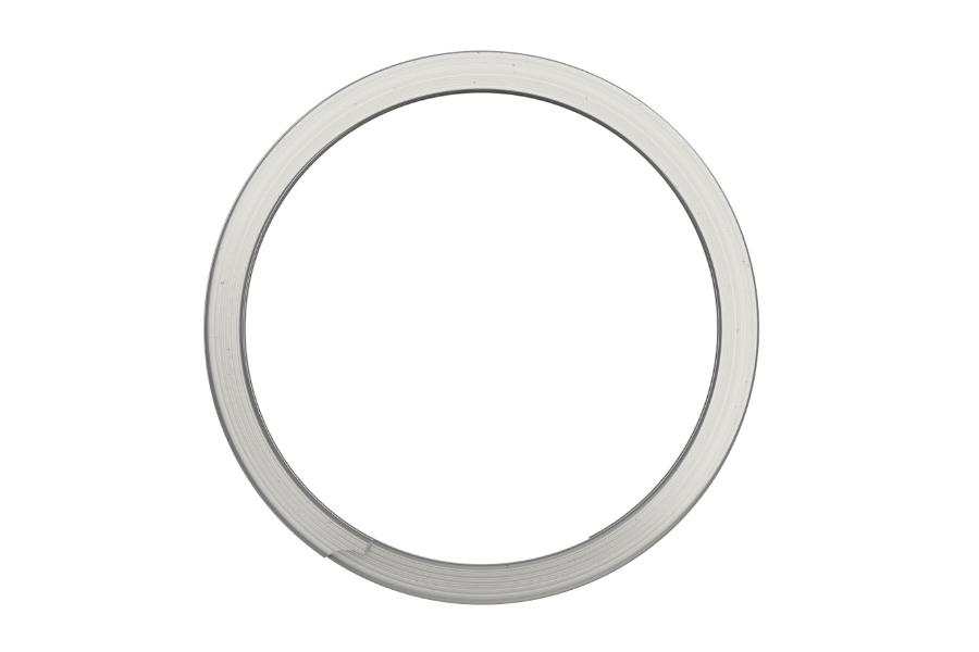Spiral retaining ring render