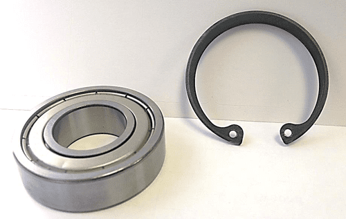 Rotor Clip VHO Beveled Retaining Ring with Bearing