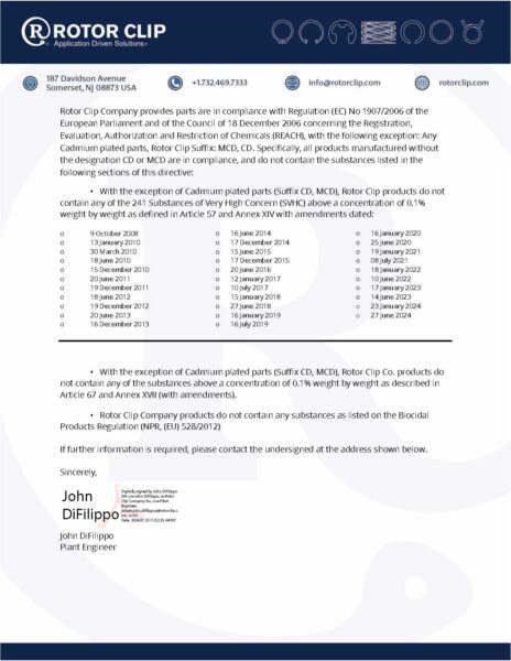 REACH Declaration