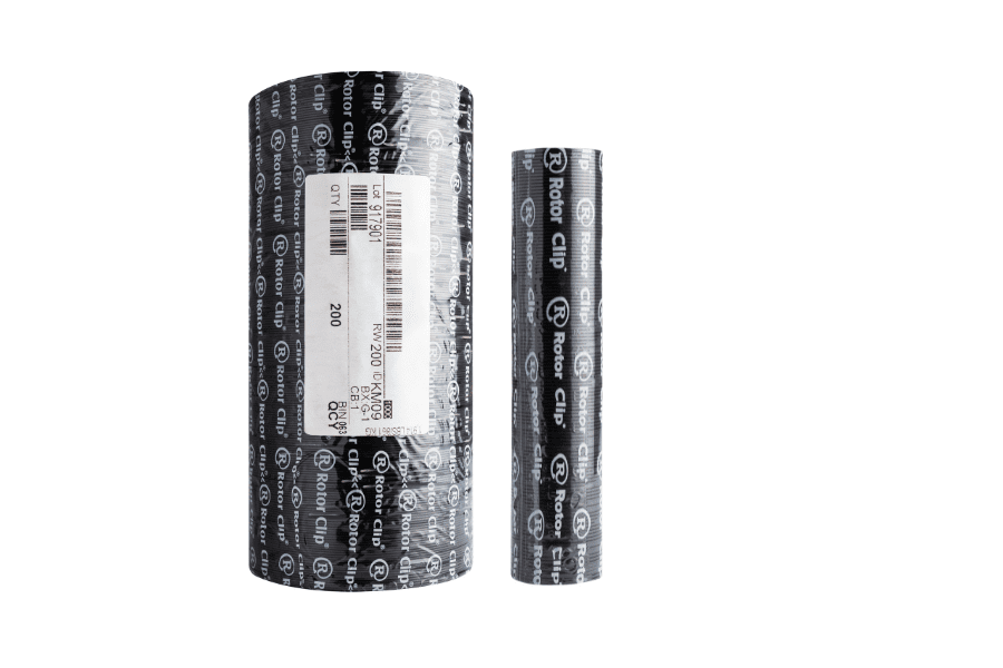 Shrink wrapped retaining rings