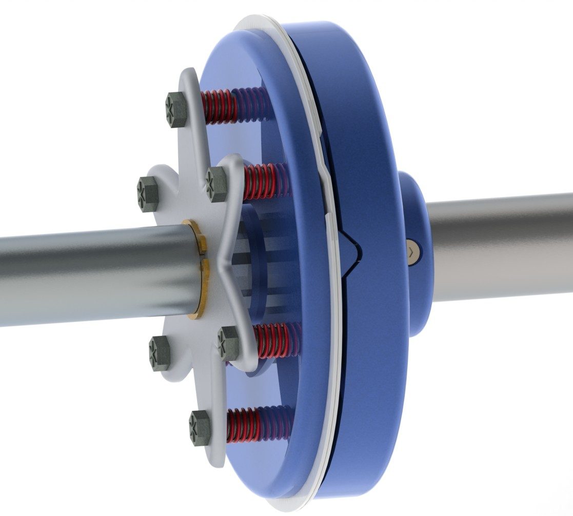 Overload Clutch and Detector Plate Assembly Rotor Clip