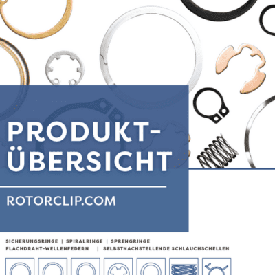 front cover of german product overview