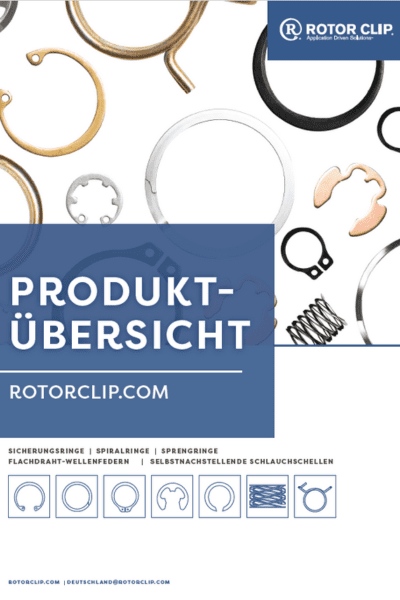 front cover of german product overview