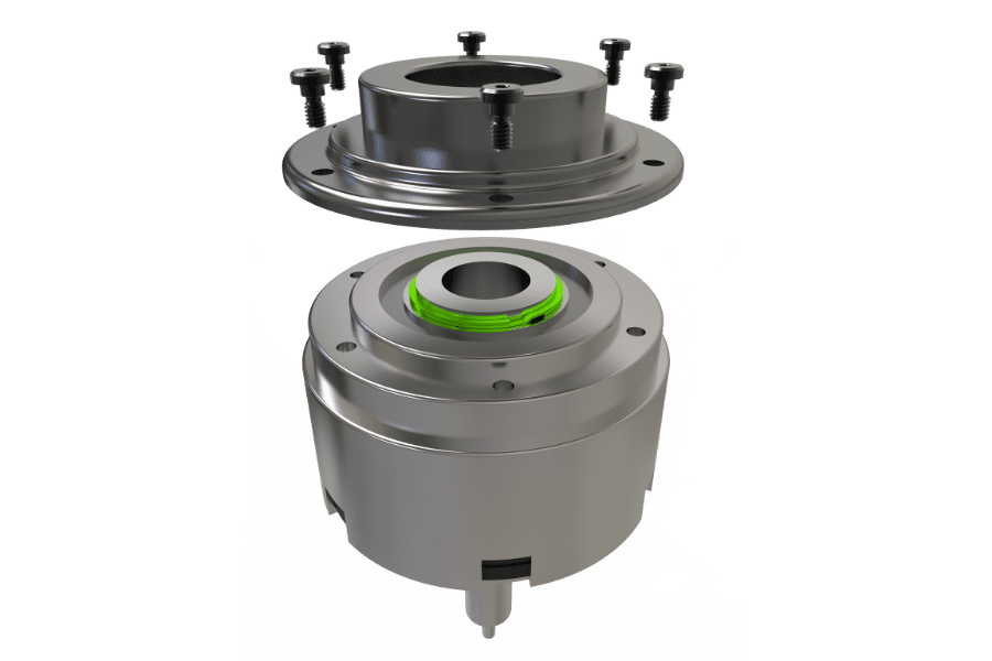 Power Drill Torque Coupling with Spiral Ring