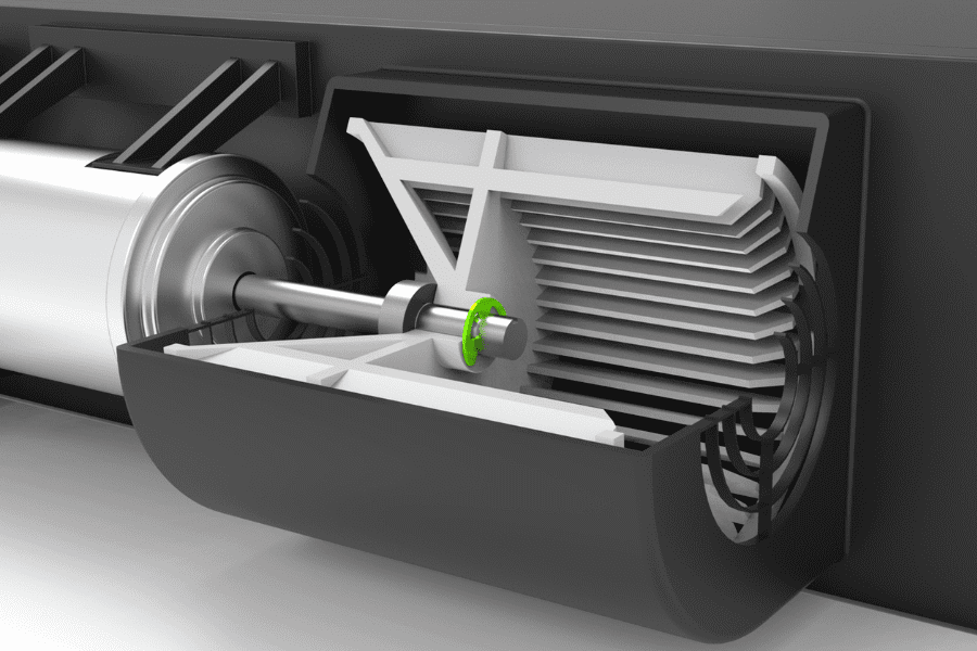 ac blower motor render