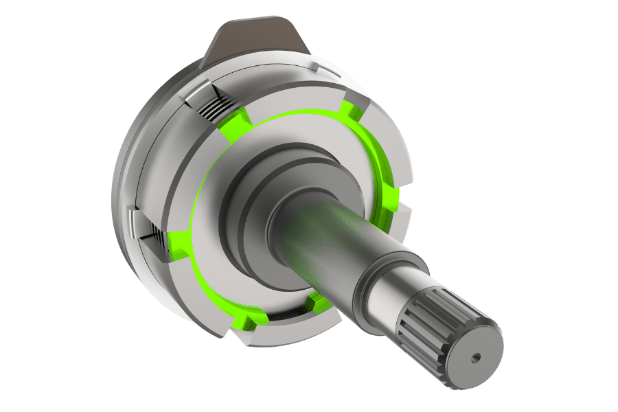clutch with snap ring
