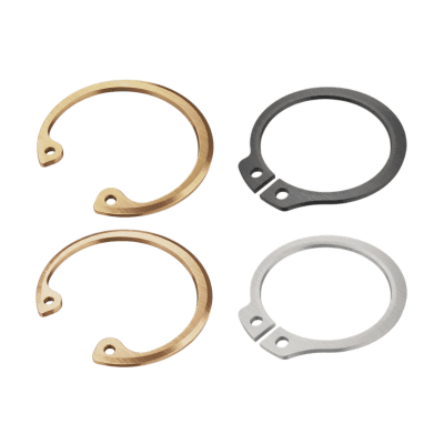 Beveled and Bowed retaining ring circlips