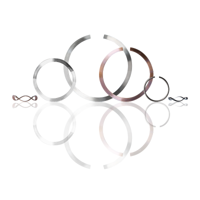 Single-turn wave springs render