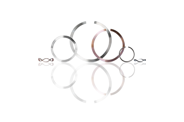 Single-turn wave springs render