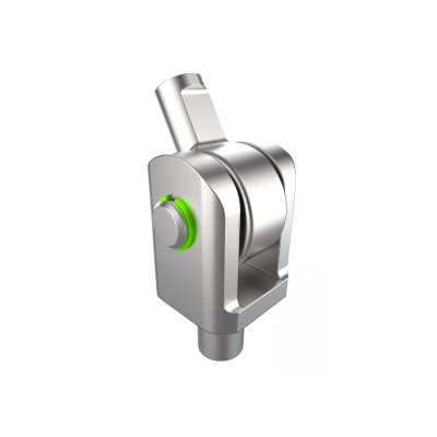 Snap ring in clevis joint application